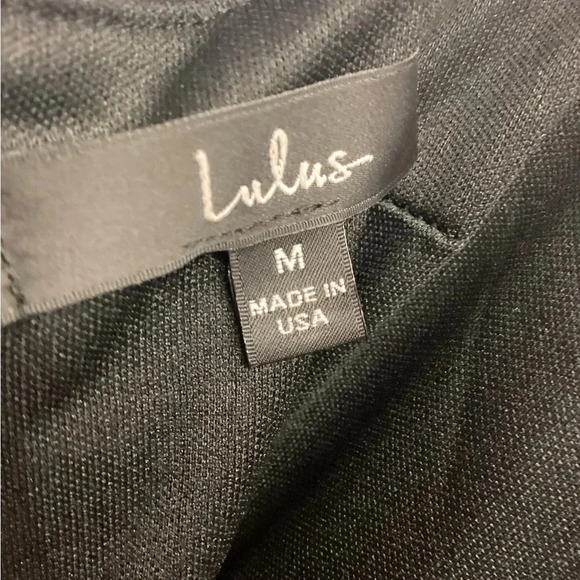 Lulus Mini Dress With Ruffle Hem Size Medium - Picture 3 of 6